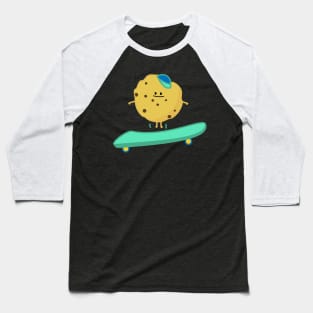 Cookie skater skateboard Baseball T-Shirt